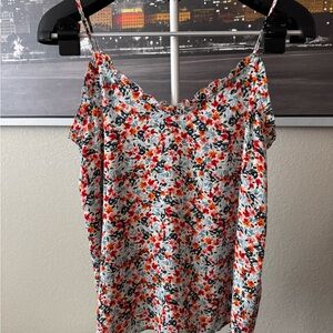 LOFT Multicolor Floral Camisole Top